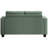 63" 2-Seater Upholstered Square Arm Sofa-1634482921