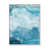 Toile encadrée flottée blanche