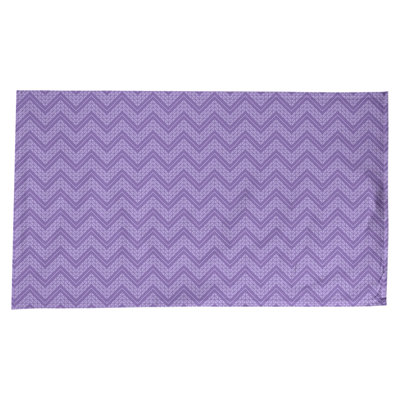 Stephenie Classic Hand Drawn Chevrons Tablecloth