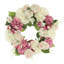 24" Hydrangea Wreath with Ranunculus and Viburnum