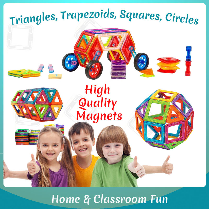 Ensemble de jouets magnétiques d’apprentissage et d’exploration