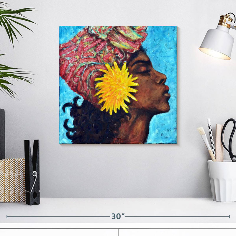 Leisha Proud Gigi, 16" H x 16" W