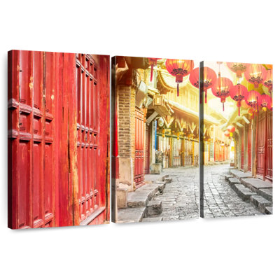Sebbie Lijiang Street Lanterns