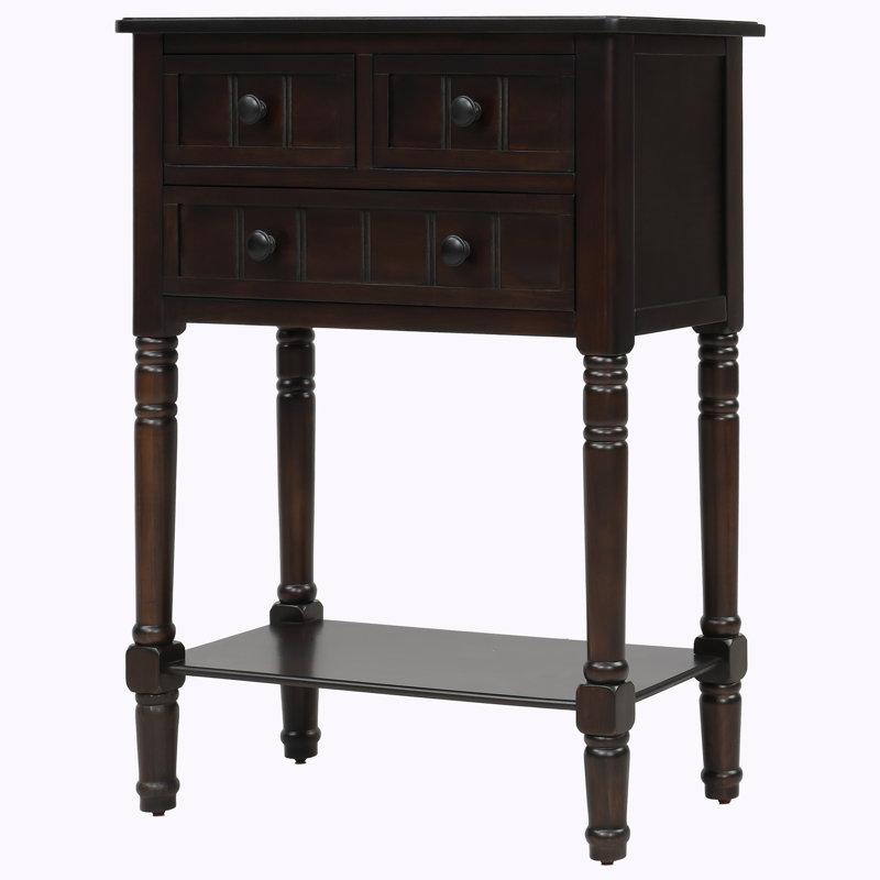 Storage Drawers Wood Accent Chest, Espresso