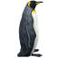 Statue de manchot royal antarctique