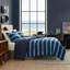 Ensemble d'édredon réversible bleu Nautica Keelson-125385547-125385545