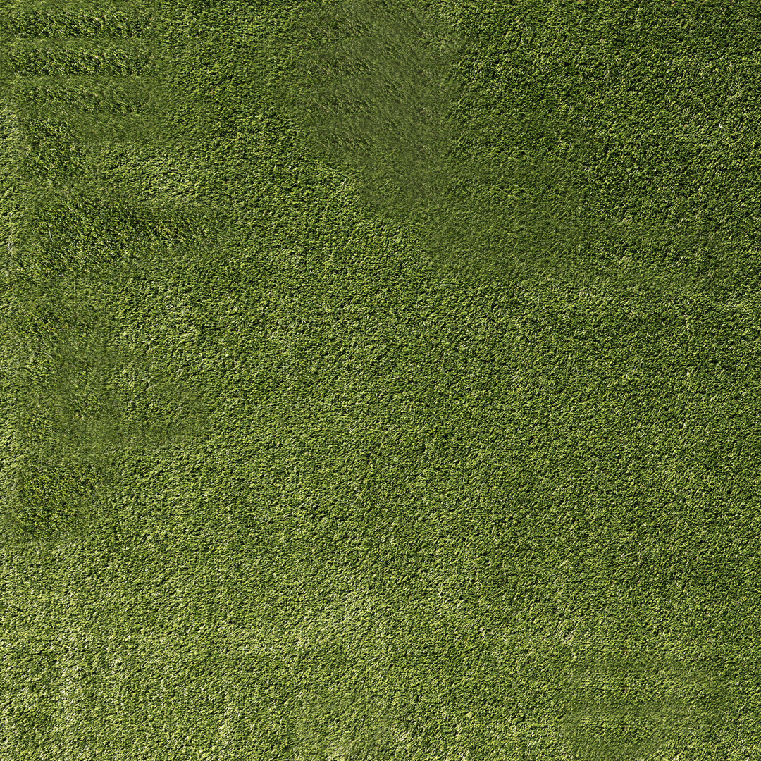 Verdant Vista Lushscape Green 7.5 ft x 10 ft Pre-Cut Rug Artificial Turf Indoor/Outdoor Pet Friendly Ackland Pile