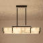 Luminaire en cachemire noir à 8 lumières Orléans Bronson-1535134305
