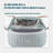 RELXTIME Inflatable Spa Blow Up Hot Tub 2 To 4 Person Round Portable Hottub, Portable Outdoor Jet Spa With Bubbling Air Jets, Tub Cover, Filter Cartridge, Green