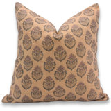 Linen Lumbar Indoor/Outdoor Pillow Cover
