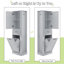 Grande armoire de rangement moderne - compartiment inclinable