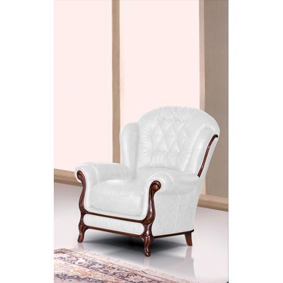 Breedlove Faux Leather Armchair