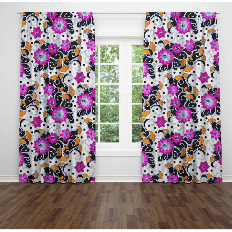 Brekstad Room Darkening Curtain Pair, 20" W x 82" L