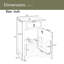 Meuble-lavabo de 20 pouces avec lavabo en céramique-1151722540