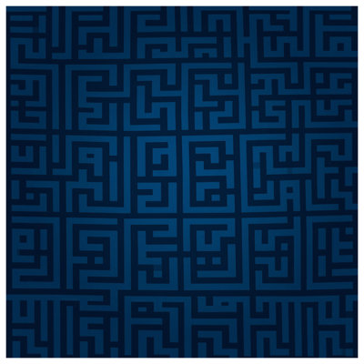 Coussins décoratifs Blue Maze