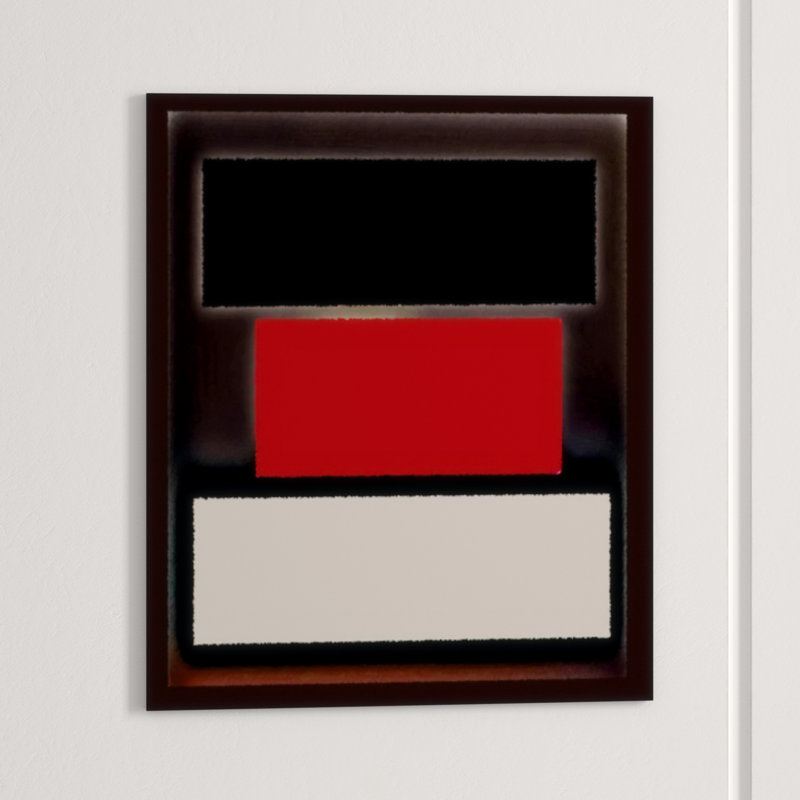 Shape Shifter IV Print by Jeffrey Goodman, Glass Coat, 29" H x 24" W x 1.5" D