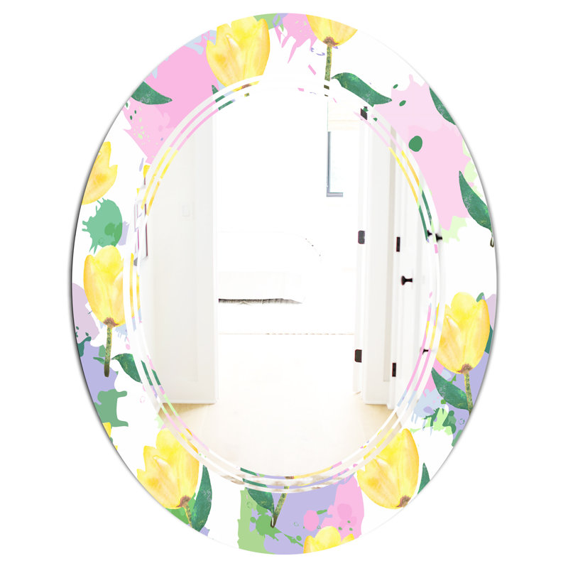 Miroir mural Triple C Floral Cottage Americana, H 31,5 po x l 23,7 po