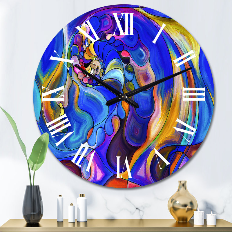 Horloge murale moderne Life Geometrie Series, Médium