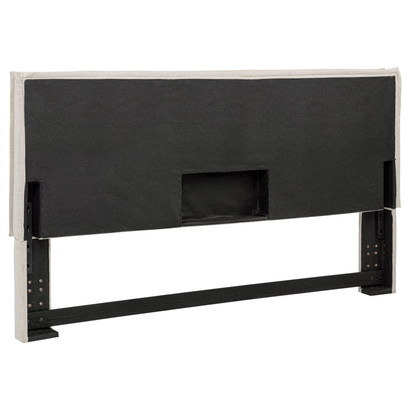 Asmitha Upholstered King Panel Headboard Sand, King