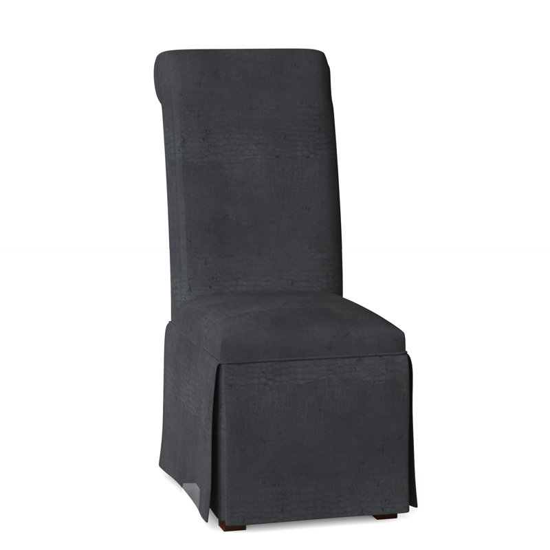 Susanna 20.25'' H Upholstered Side Chair, Graphite, Aged Gray