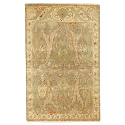 Hand Knotted Wool Oriental Indoor Rug