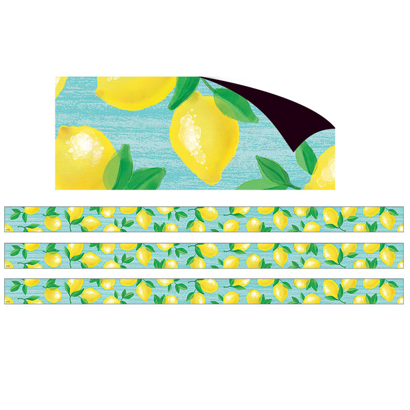Bordure magnétique zeste de citron