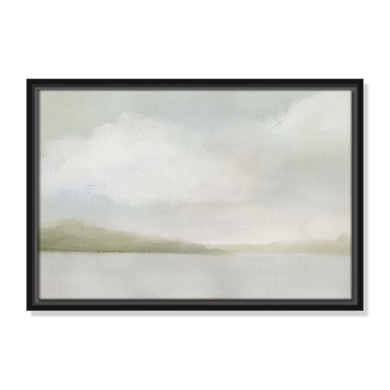 Queensland " A Tranquil Morning ", 13.5" H x 19.5" W, Black