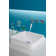 Vox Ceramic Square Vessel Bathroom Sink with Overflow