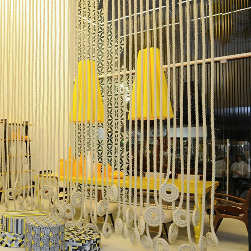 Luminaire suspendu 1 lumière Olivia, Jaune