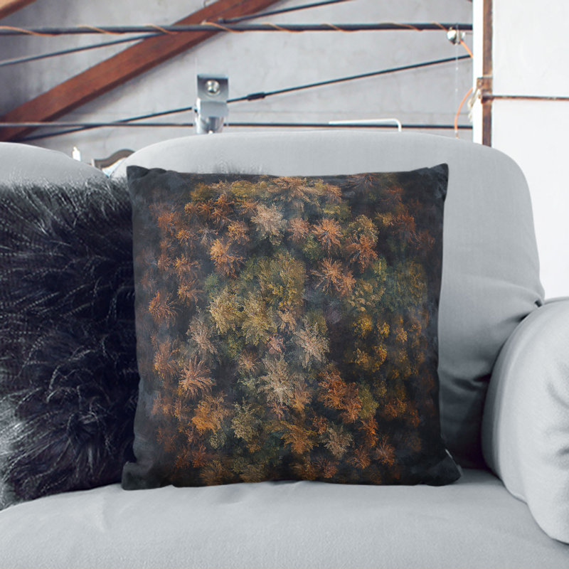Square Throw Cushion, 40cm H x 40cm W x 15cm D
