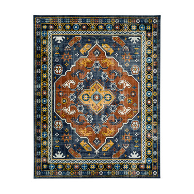 Karastan Rugs Mozambique Navy Area Rug -  ZS023 A405 108144 IP