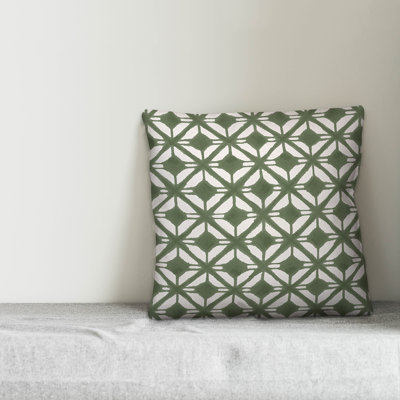 Abstract Diamond Geometric Pillow Insert