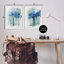 «Chaotic Brushed Watercolor Single Frame Frame» par Grace Popp, 2 pièces sur toile-1723423152