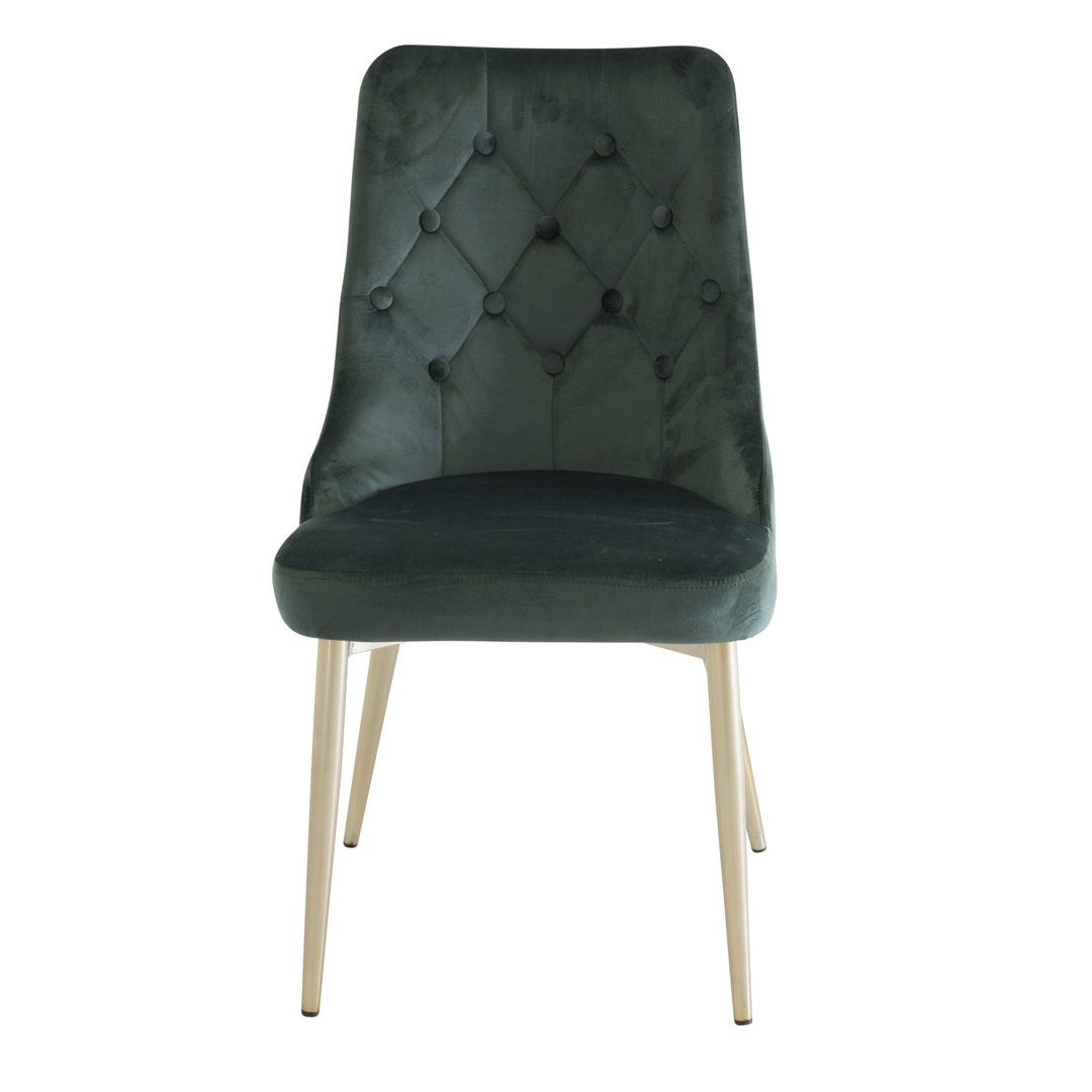 Brayden 47cm H Velvet Upholstered Side Chair