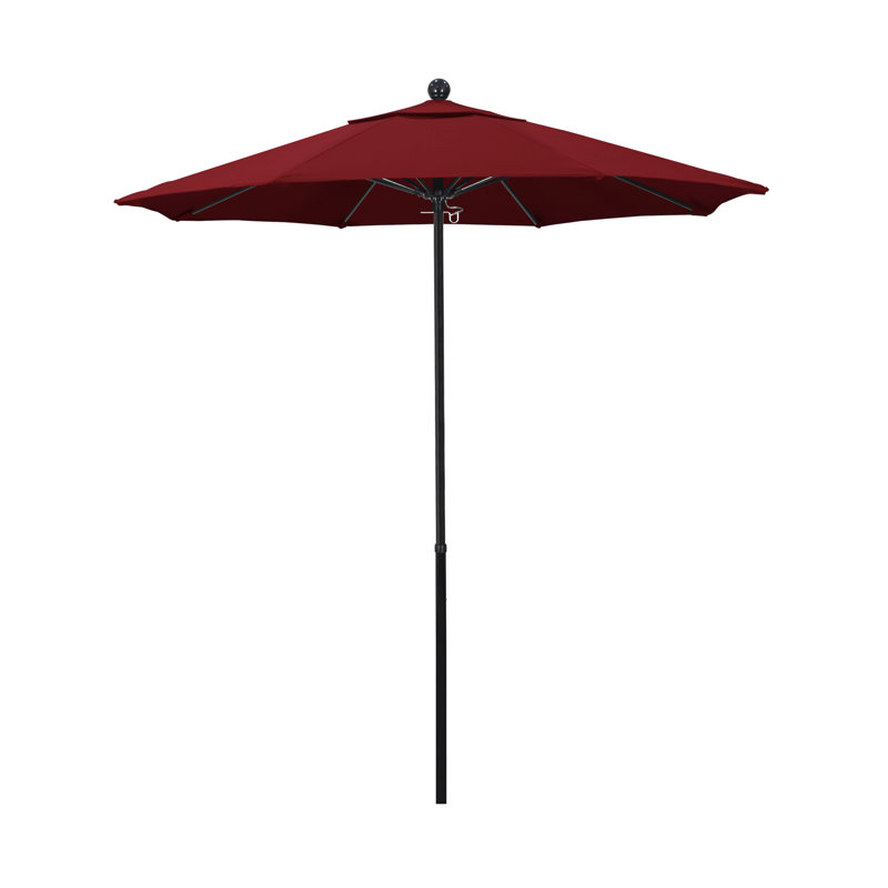 Parasol de marché 7,5 pi DeHond, Rouge
