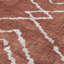Tapis orange lavable à la machine Kentre Jax-329375171-298490874