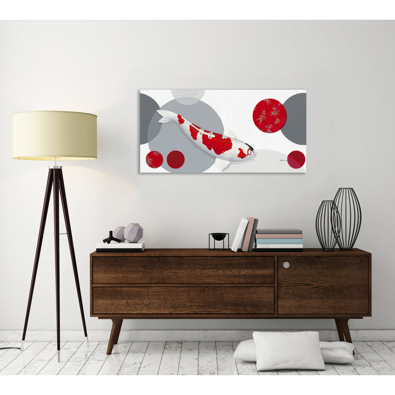 « multilingue grenouille ii », art sur toile, H 12 po x l 24 po x P 1,5 po