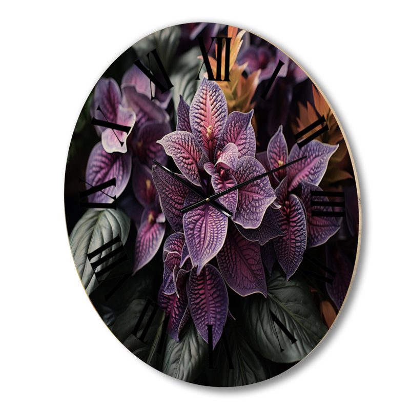 Horloge murale en bois massif Mirush, Moyenne