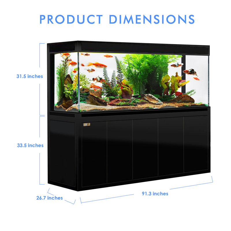 Aquarium rectangulaire 394 gallons