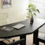 Bureau en bois massif noir Free Form-1668636128-1668636135