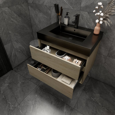 Golitz 29.5'' Single Bathroom Vanity with Stainless Steel Top
