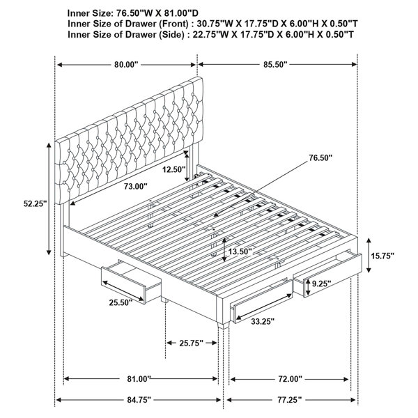 Dimensions du produit