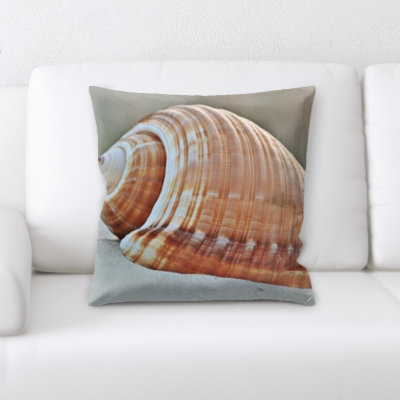 Horsham Faux Leather Throw Pillow