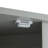 Grey Bathroom Cabinet Triangle Corner Storage Cabinet With Adjustable Shelf Modern Style Mdf Board-2395965