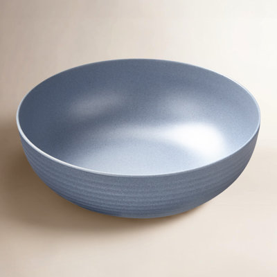 Brooklyn Melamine Serving Bowl Charcoal