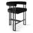 Mekah Set of 2 Modern 24" Upholstered Velvet Solid Back Counter Stool-1665897499