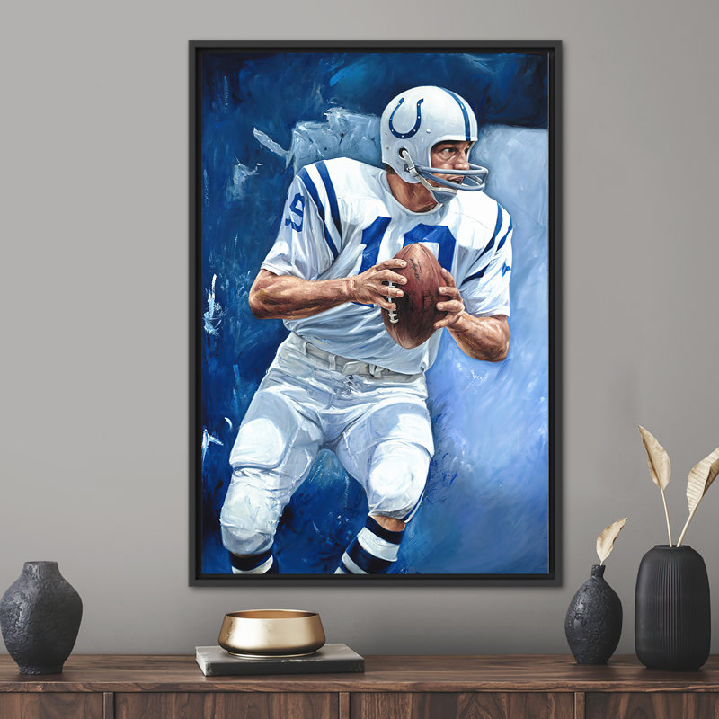 Print on Canvas, 20 cm H x 30 cm W, Black Floater Framed