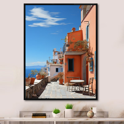 «Alfonsa» Italie tons terre cuite Fontanas II - impression