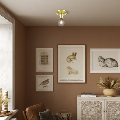 Grogan 1 - Light 5" Semi Flush Mount
