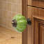 Vintage Ceramic Pumpkin Cabinet Knobs And Drawer Pulls With Mounting Hardware, With Bronze Base For Furniture And Doors-125138551-125138548